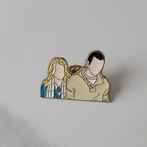 Twilight Rosalie and Emmett Enamel Pin